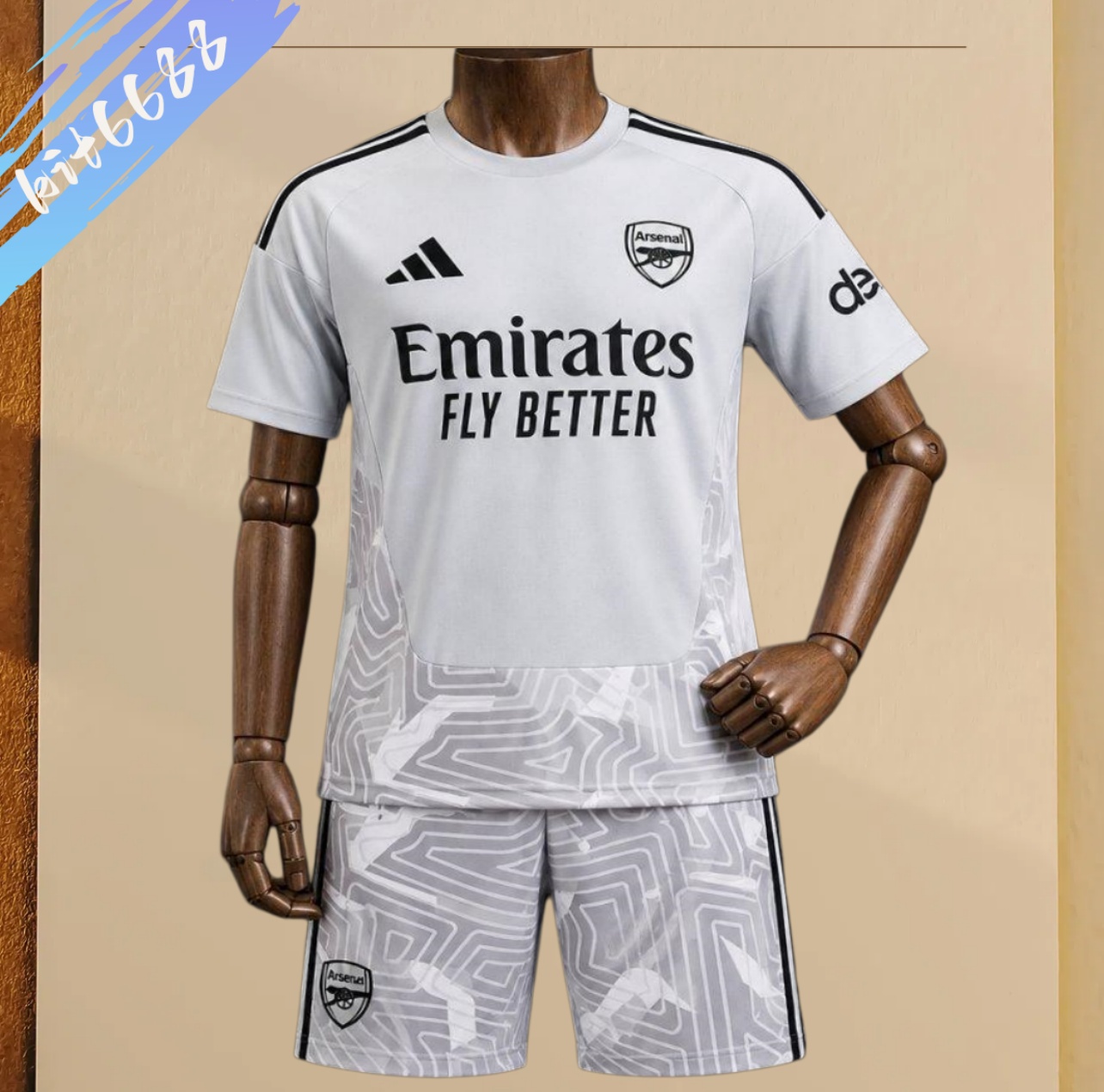 2026/2027 Arsenal Goalkeeper Football Shirt (Adult Kids Kit socks)