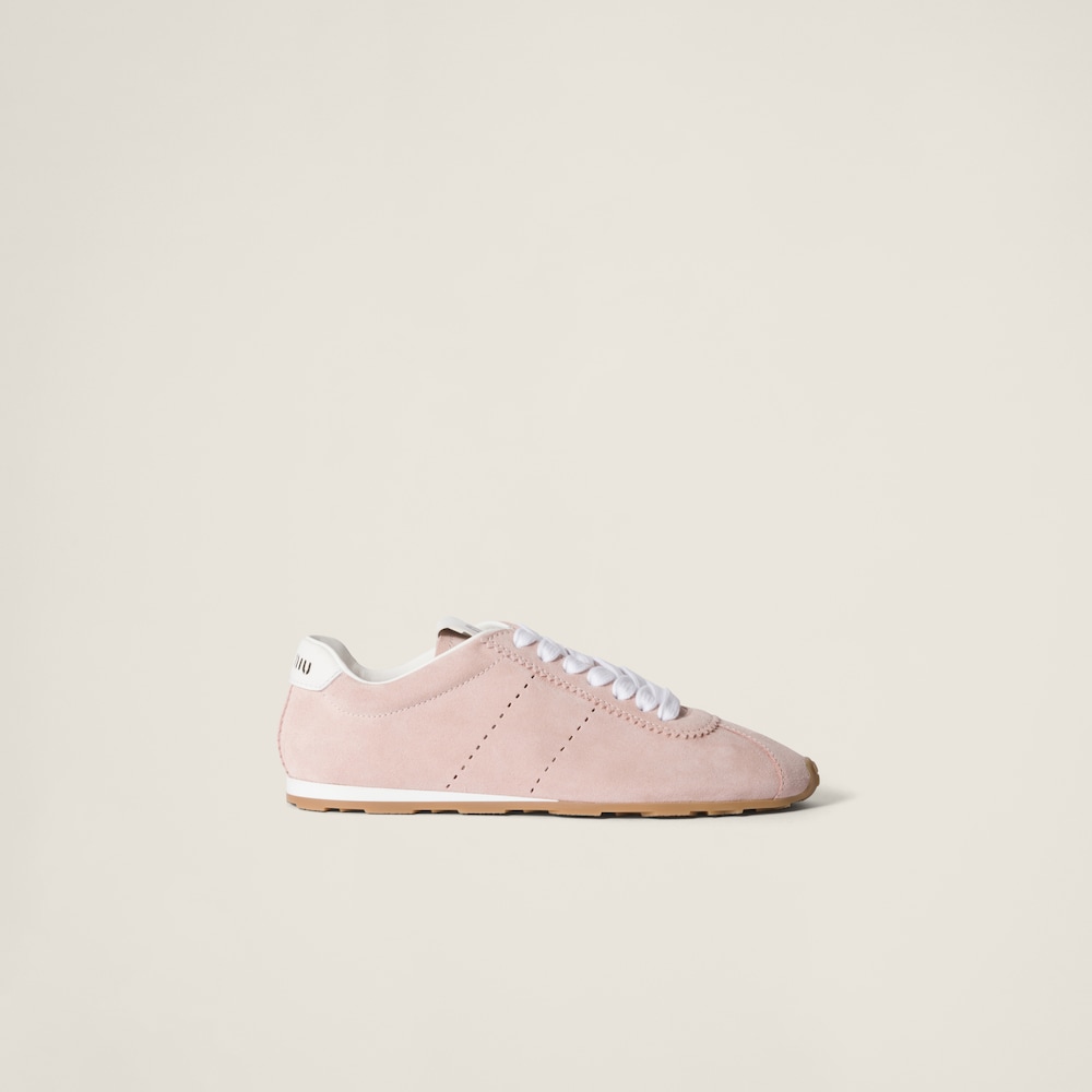 Plume suede sneakers