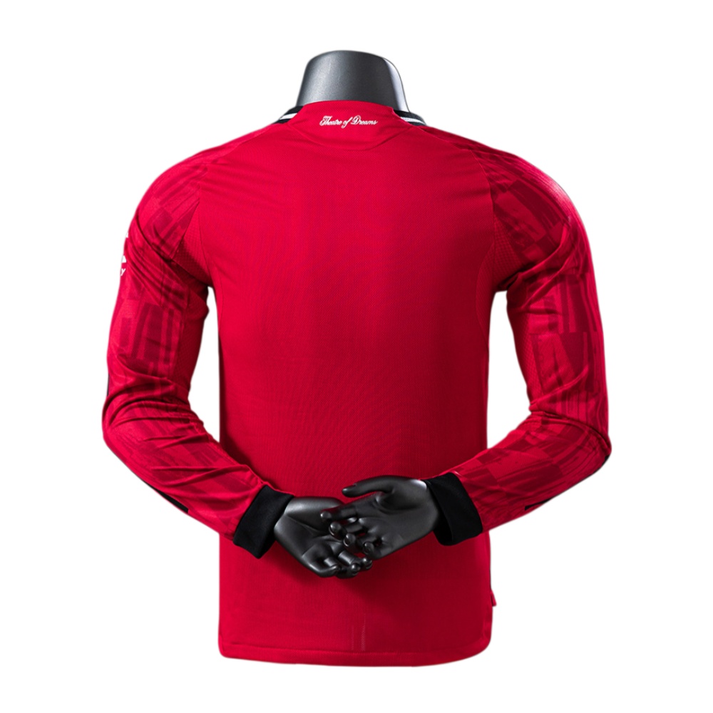 2025 2026 Manchester United home long sleeved jersey ( Player version)