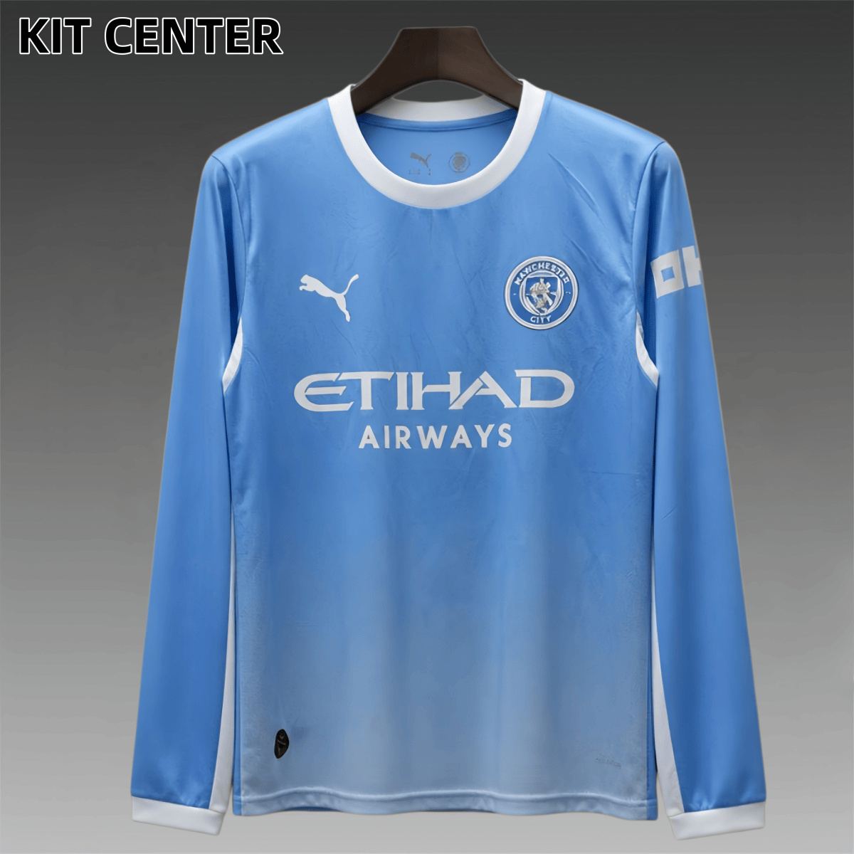 26/27 Manchester City  home Long Sleeve Football Shirt (Fans version)