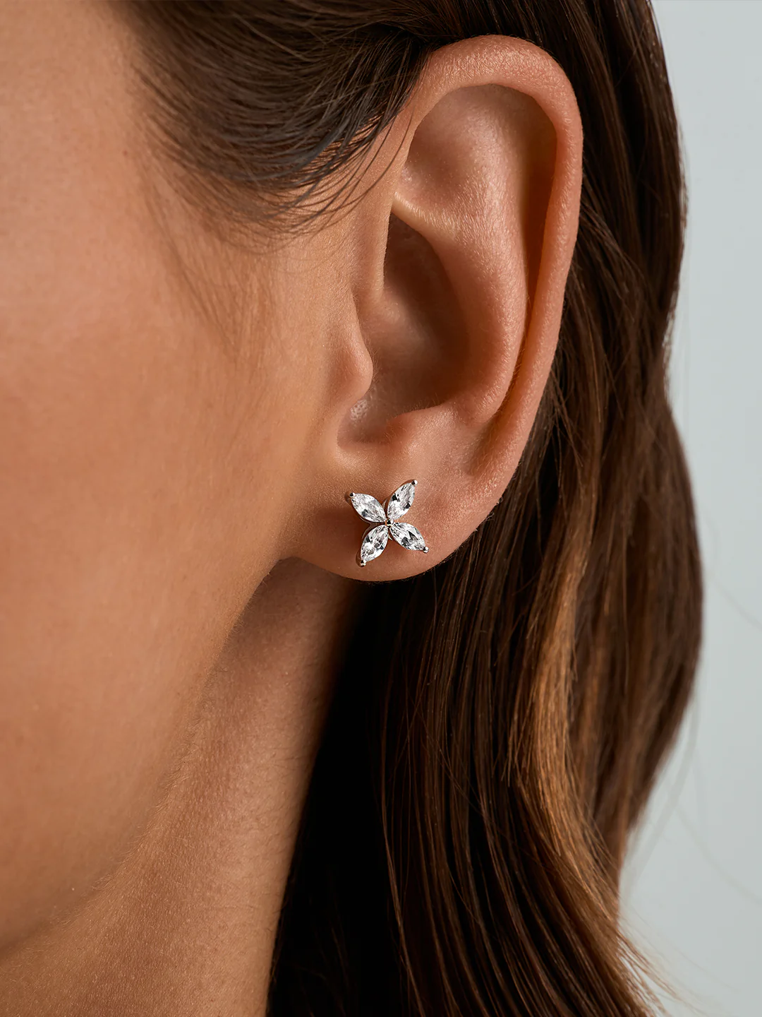 Marquise Sapphire Studs