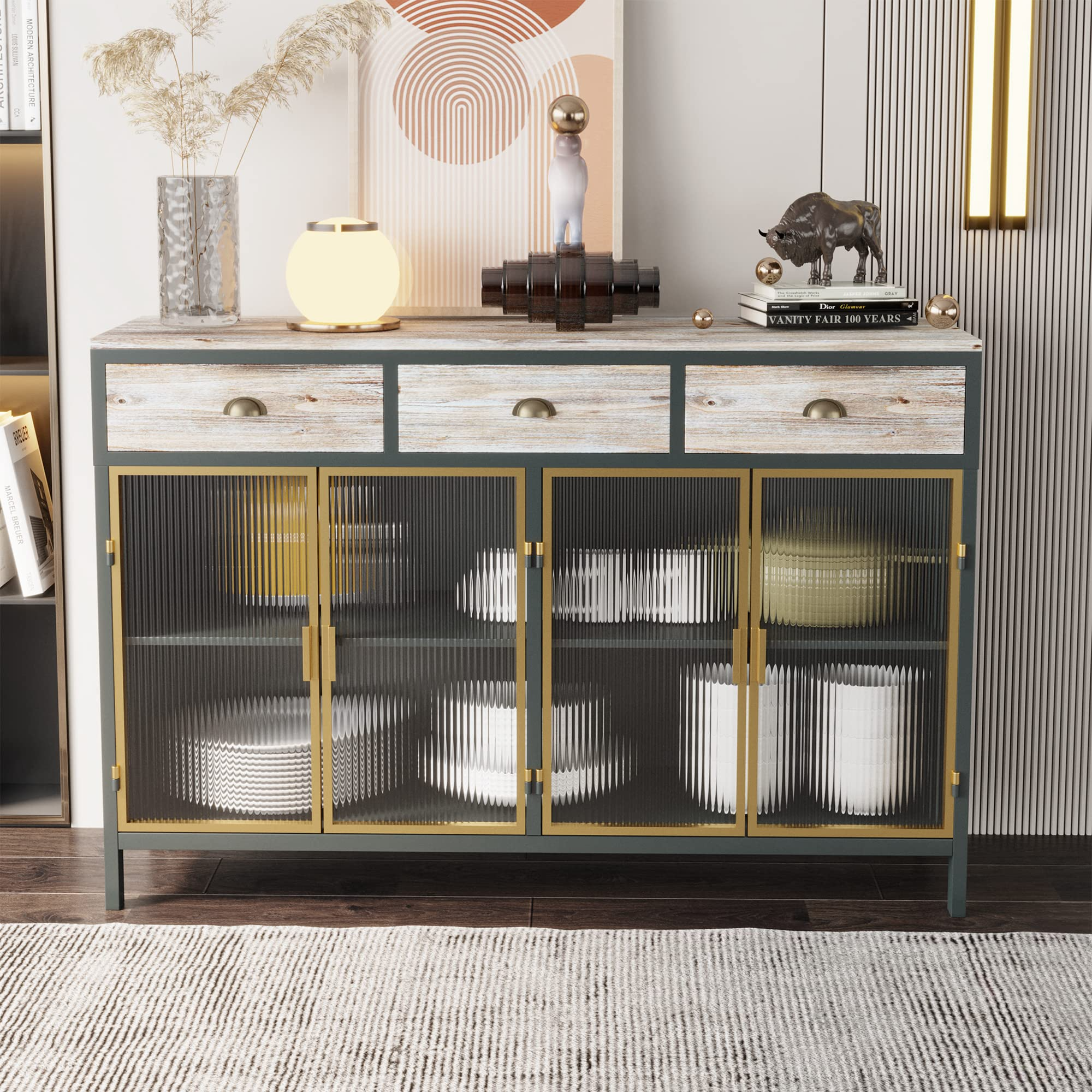 Sideboard, Kitchen Sideboard, Storage Cabinet, Buffet Cabinet, Table Buffet Sideboard
