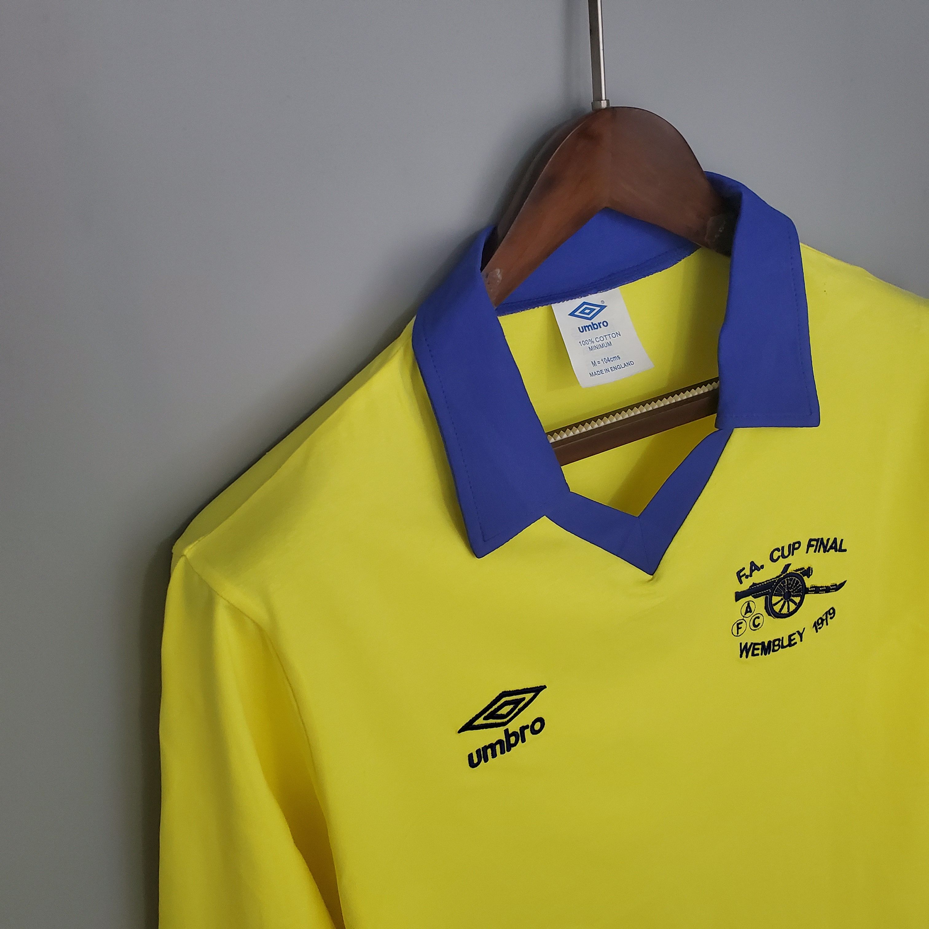1971/1979 Retro long sleeve Arsenal away yellow