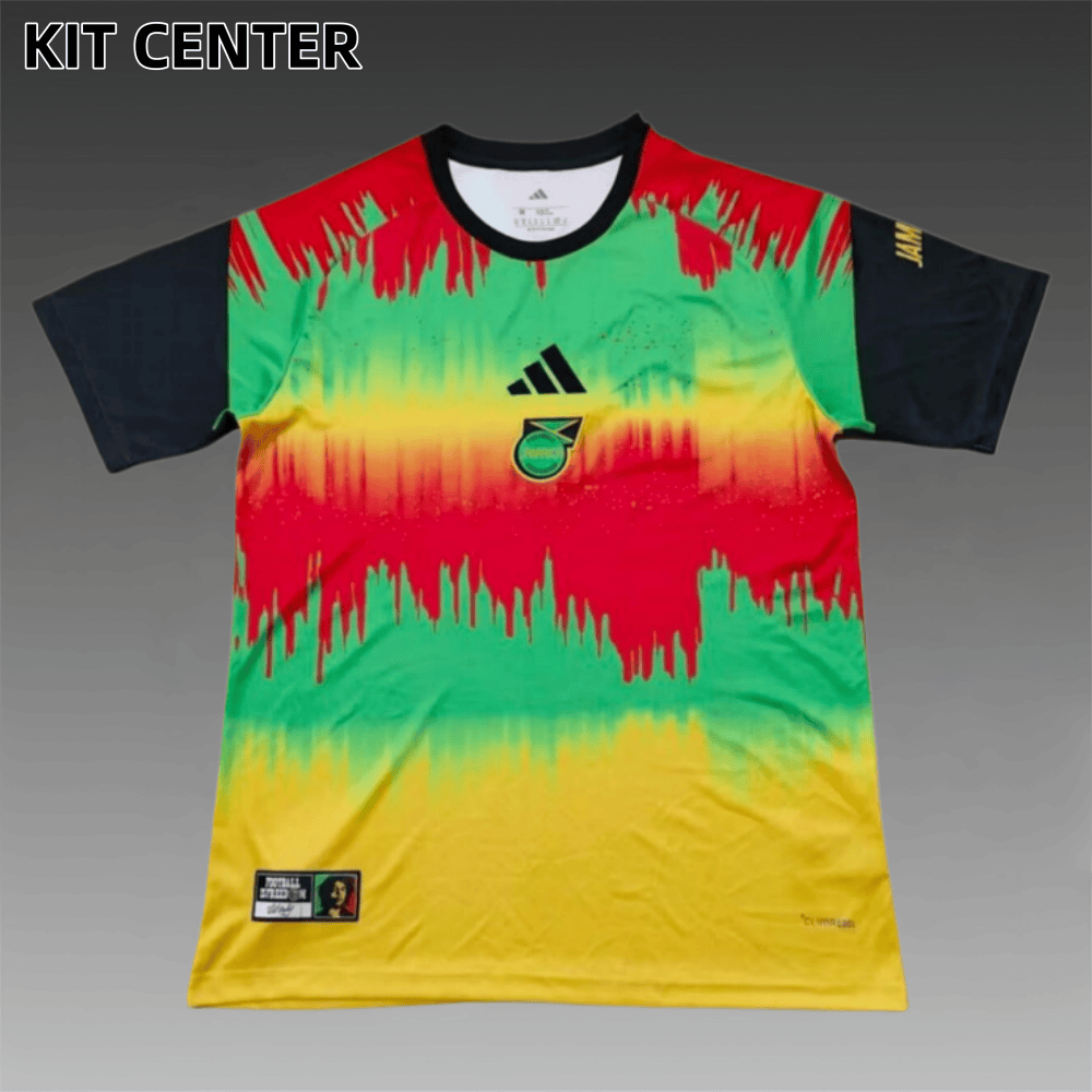 2026 Jamaica yellow Matchblack Football Shirt (Fans version)