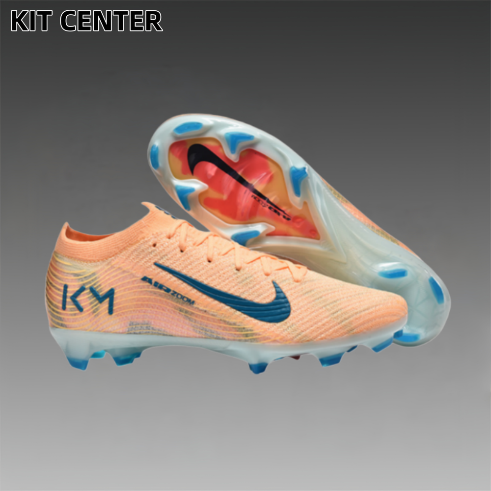 N Air Zoom Mercurial Vapor 16 Elite FG Mbappé Personal Edition - Melon Tint/Neo Turquoise/Igloo