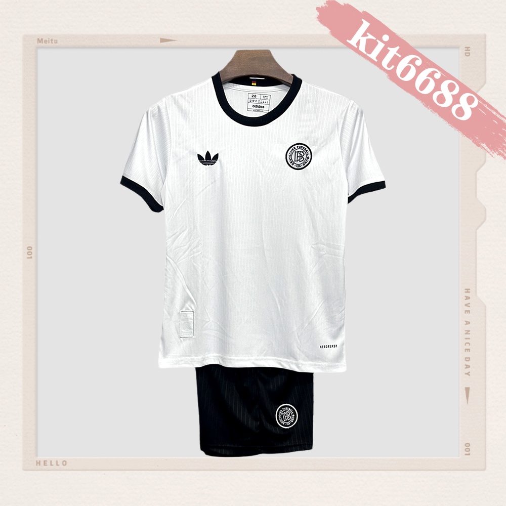 2025/2026 Germany 125th Anniversary Edition White Football Shirt (Kids Kit socks)