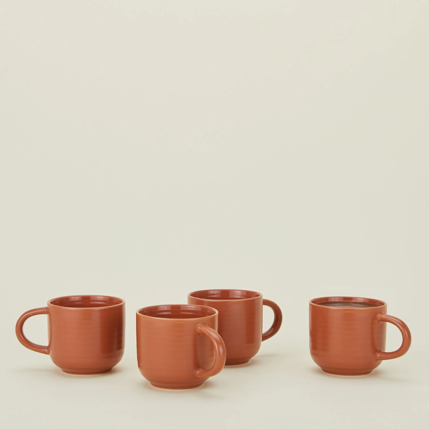 Essential Mug, Set of 4 - Terracotta