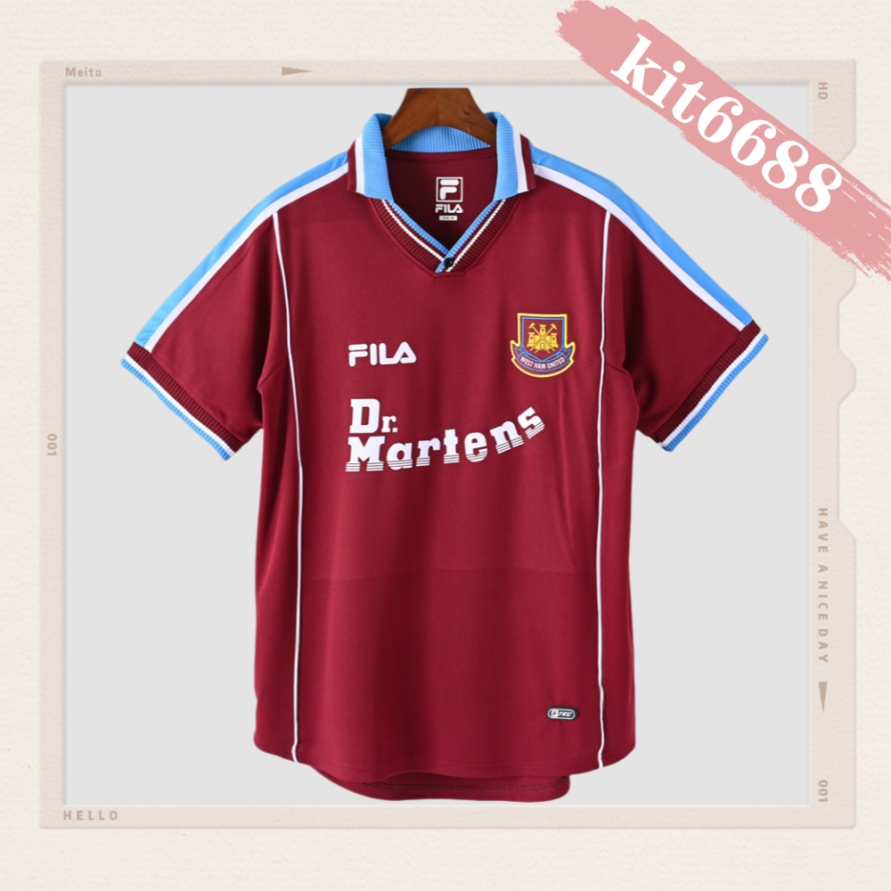 1999/2000 West Ham United Home Retro Football Shirt