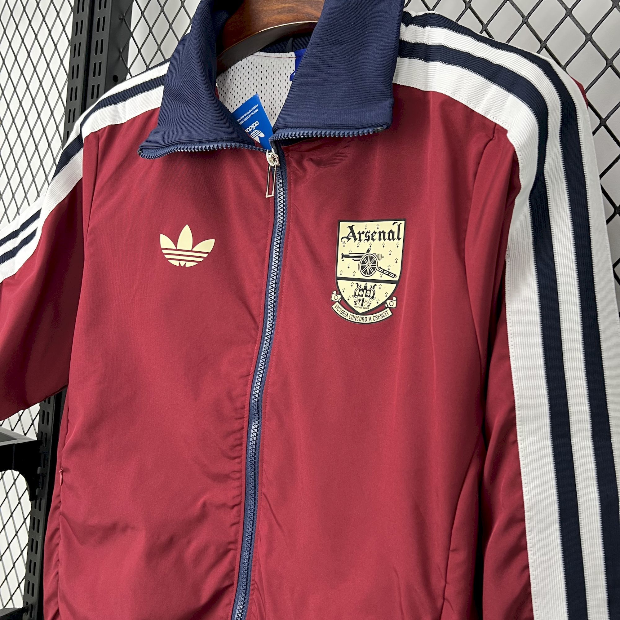 2024/2025 Arsenal Retro Football Windbreaker