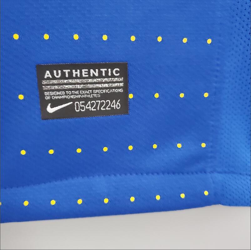 2010 Brazil away Retro Football Shirt