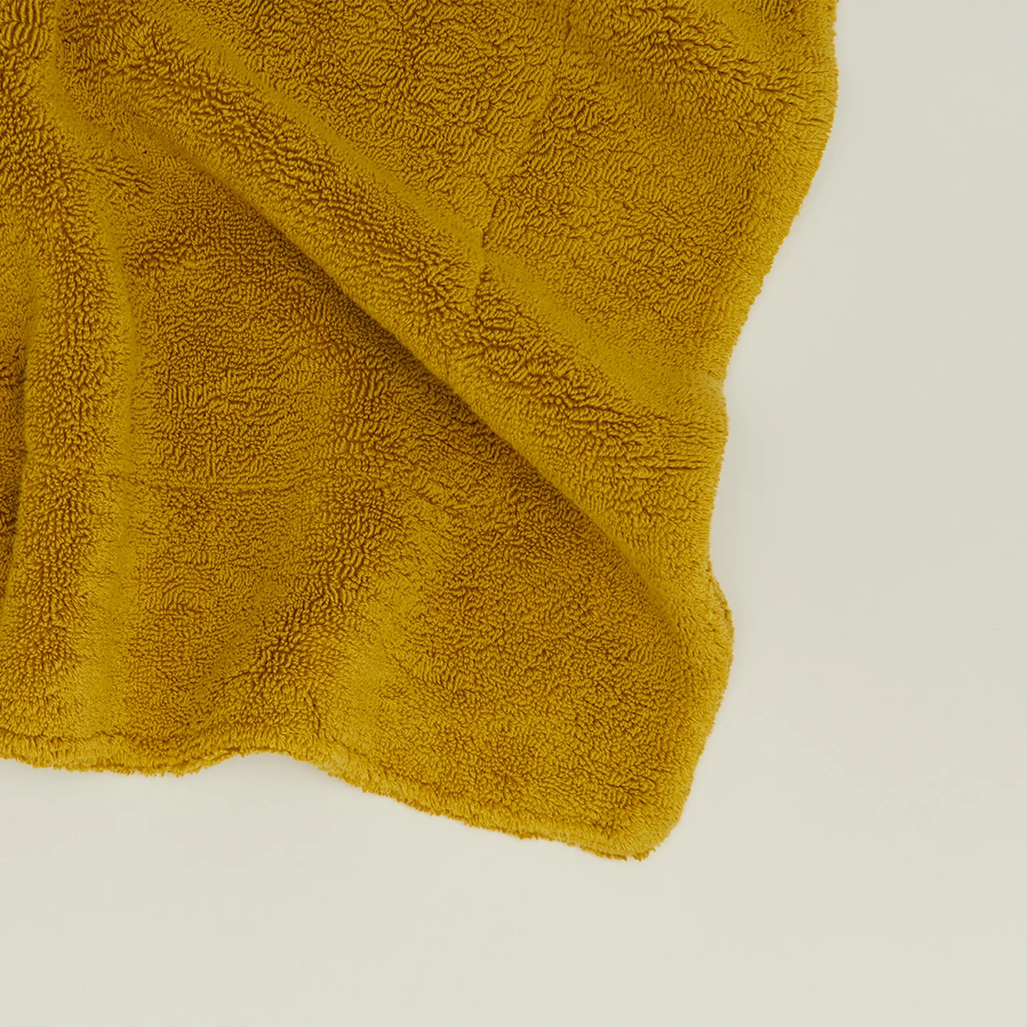 Simple Terry Bath Mat - Mustard