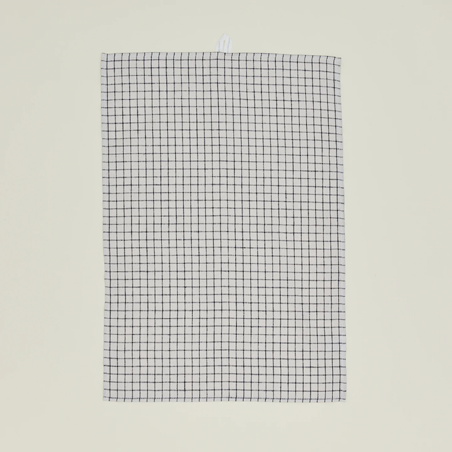 Linen Kitchen Towel - Checked