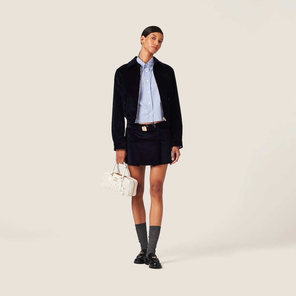 Checked poplin shirt