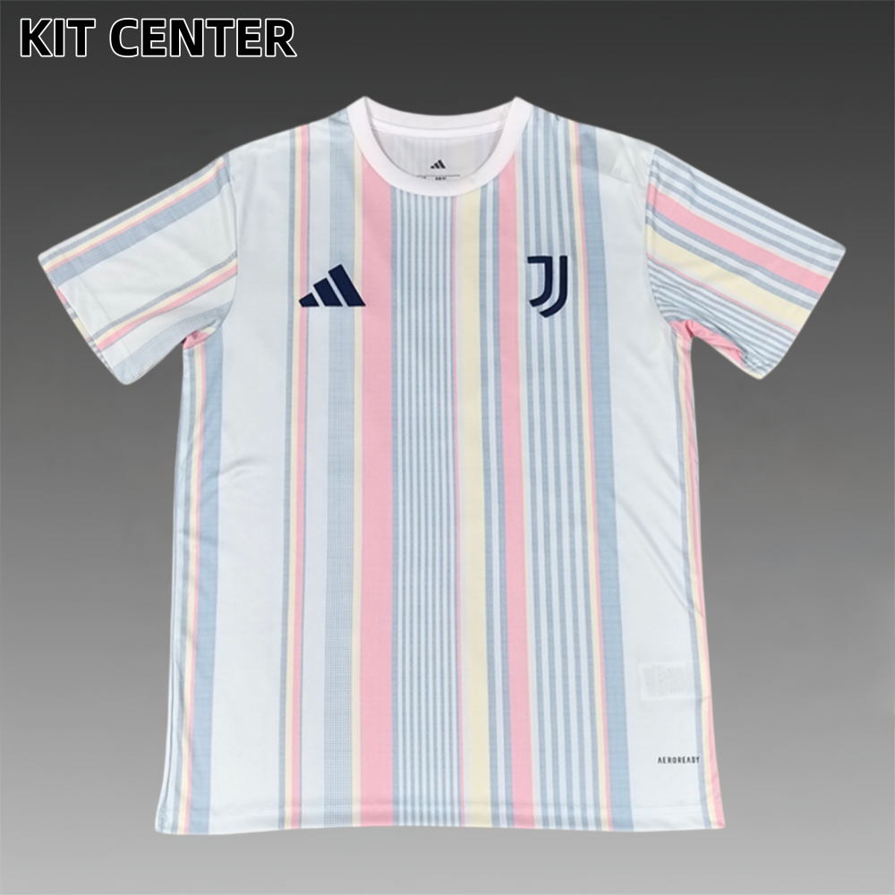 2025/2026 Juventus Pre-match Football Jersey (Fan Edition)