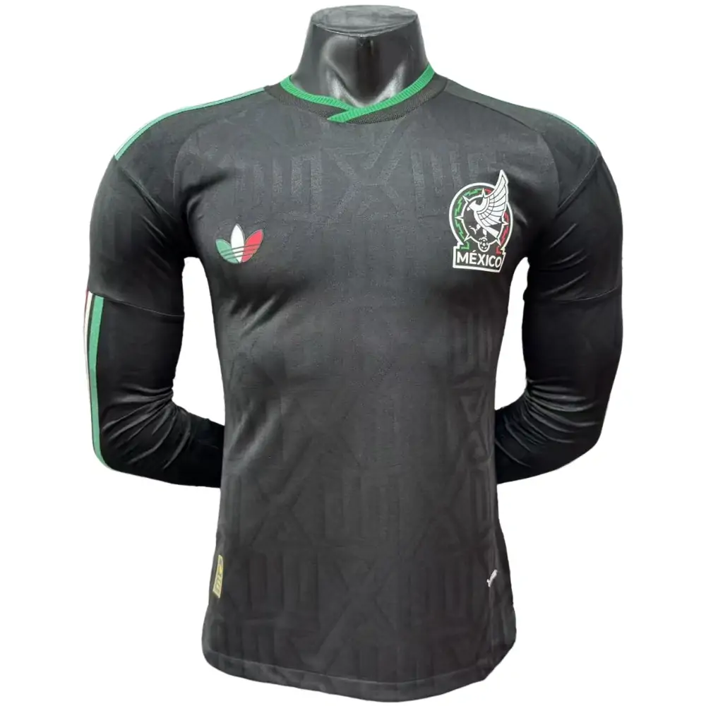 2026 World Cup Mexico Second Away Long Sleeve Jersey - Player Version