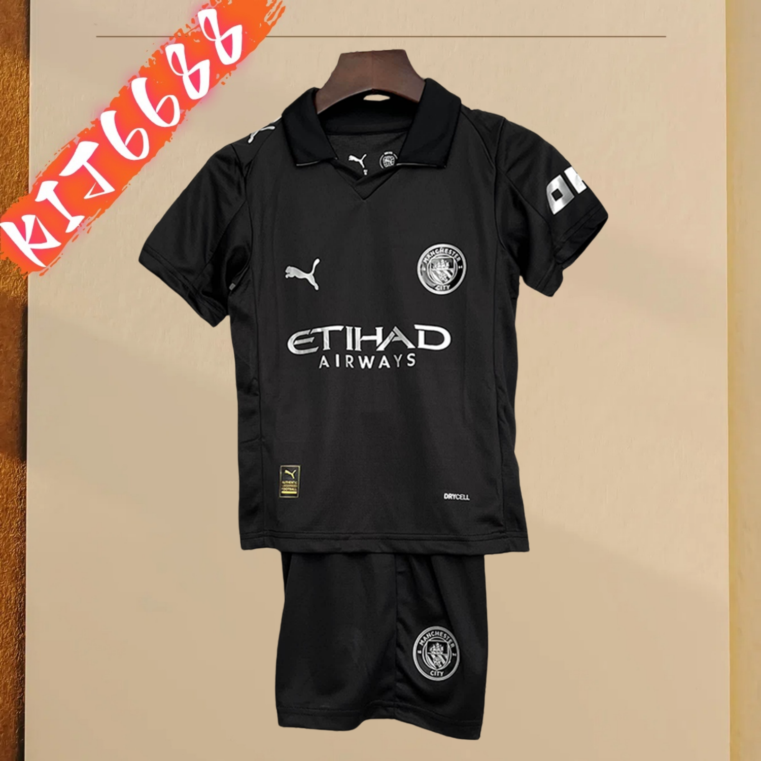 2025/2026 Manchester City FC Away Football Shirt (Kids Kit socks)