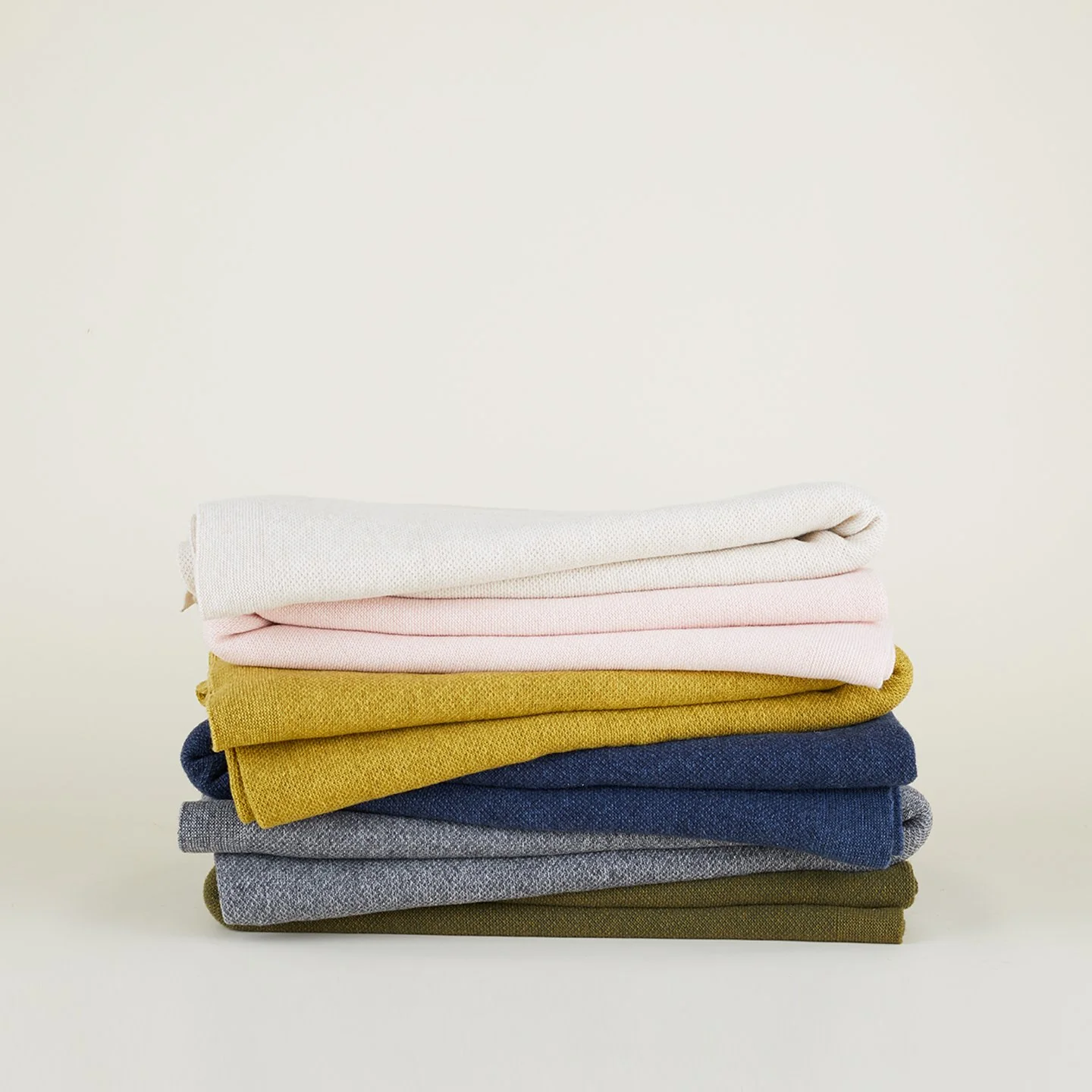 Simple Knit Oversized Throw - Grey