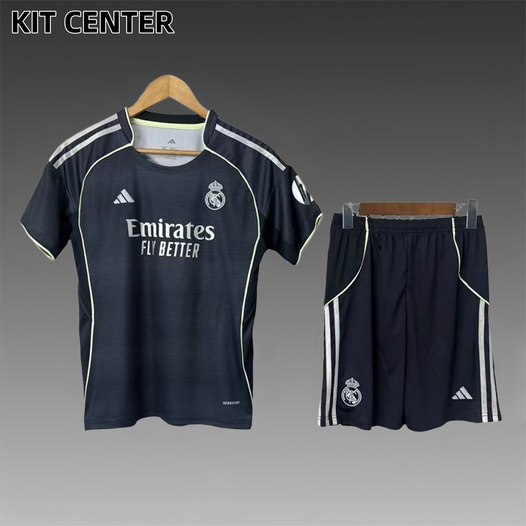 2025/2026 Real Madrid Away Football （Adult Kit socks）