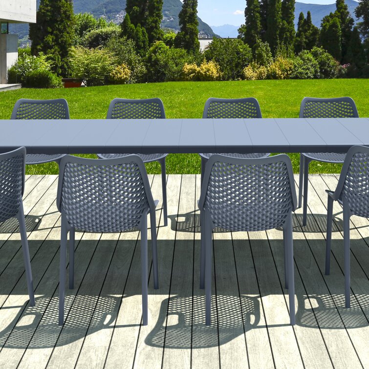 Asuna Rectangular 10 - Person Outdoor Dining Set