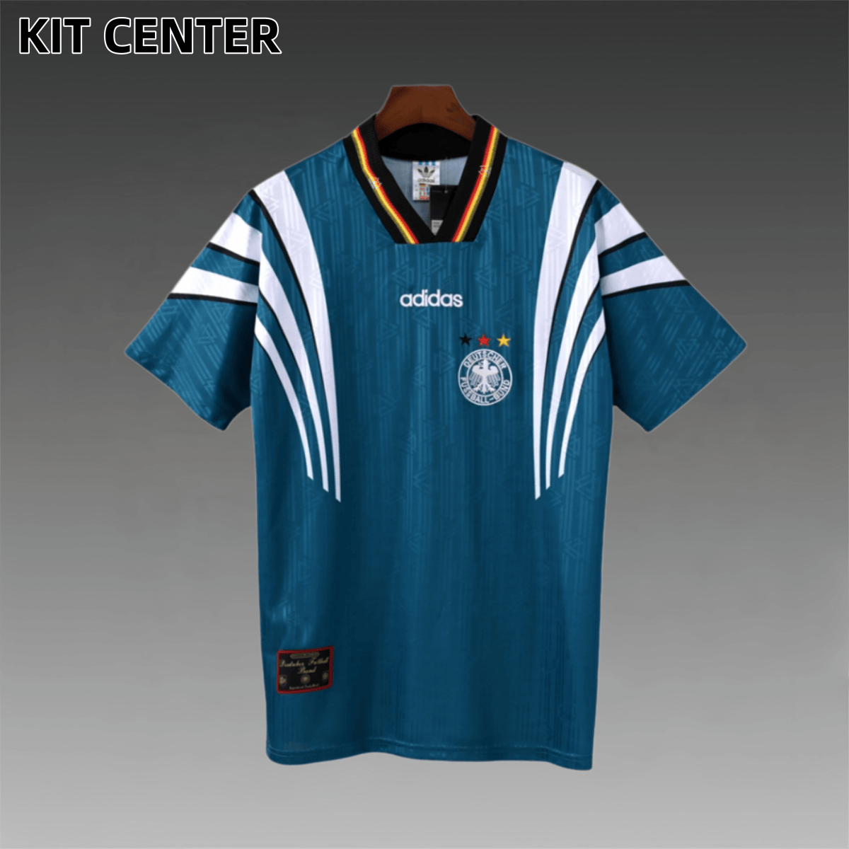 1996 Germany Away Retro Football Shirt