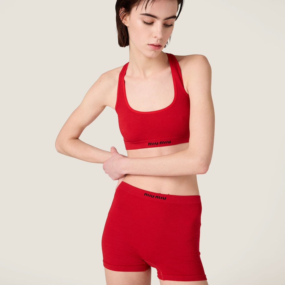 Seamless boxer shorts