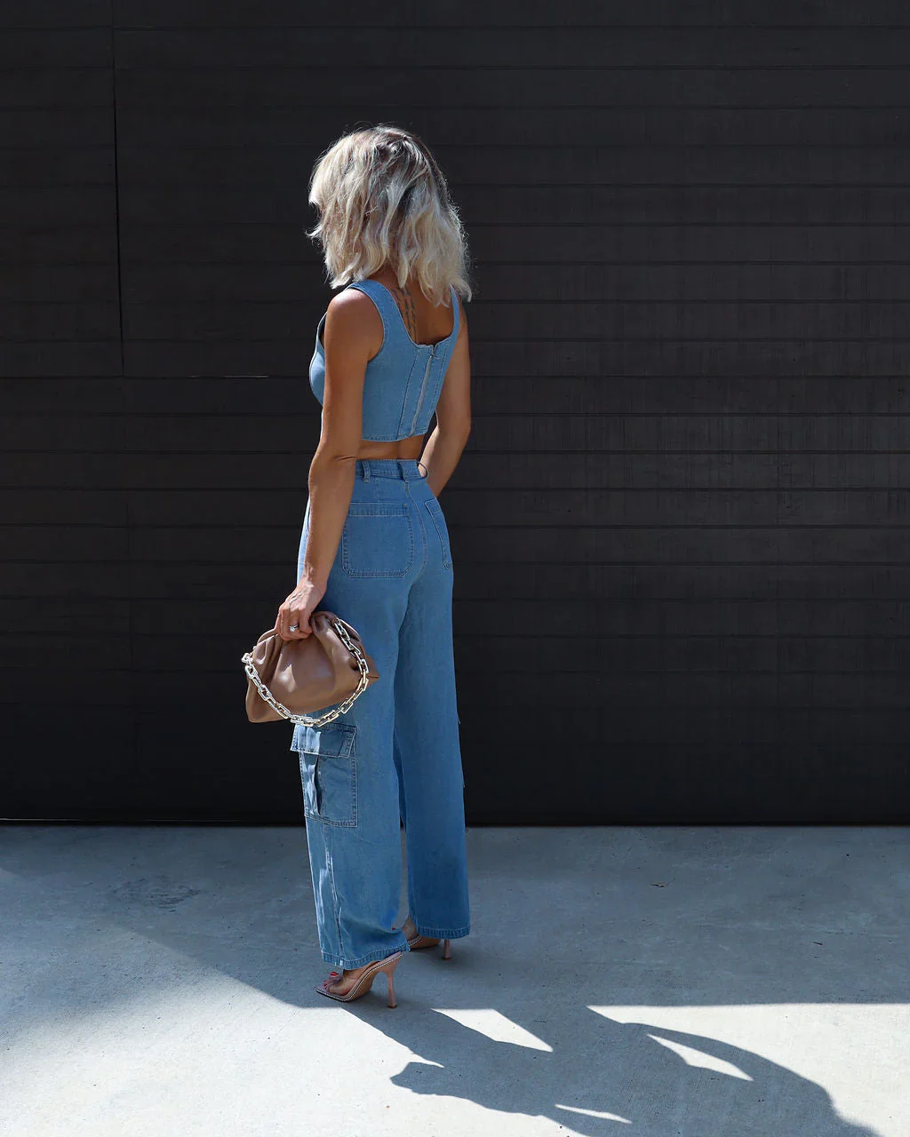 Shania Utility Cargo Jeans