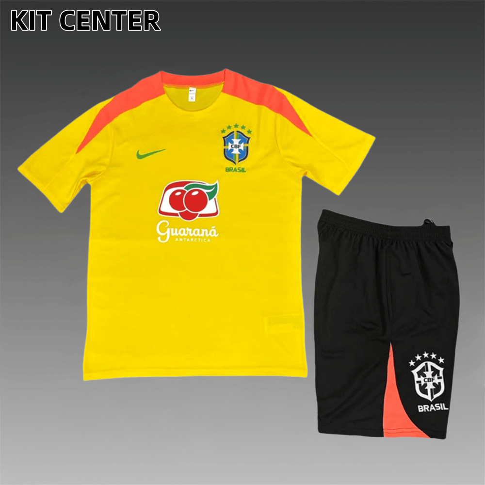 2025/2026 Brazil Short Sleeve Training Kit (Adult Kit)