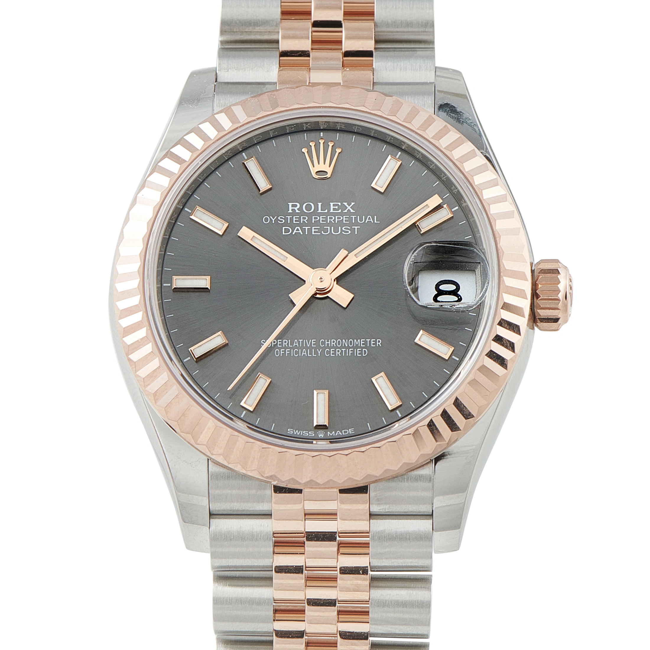 RolexDatejust 31 Everose Rolesor Watch 278271