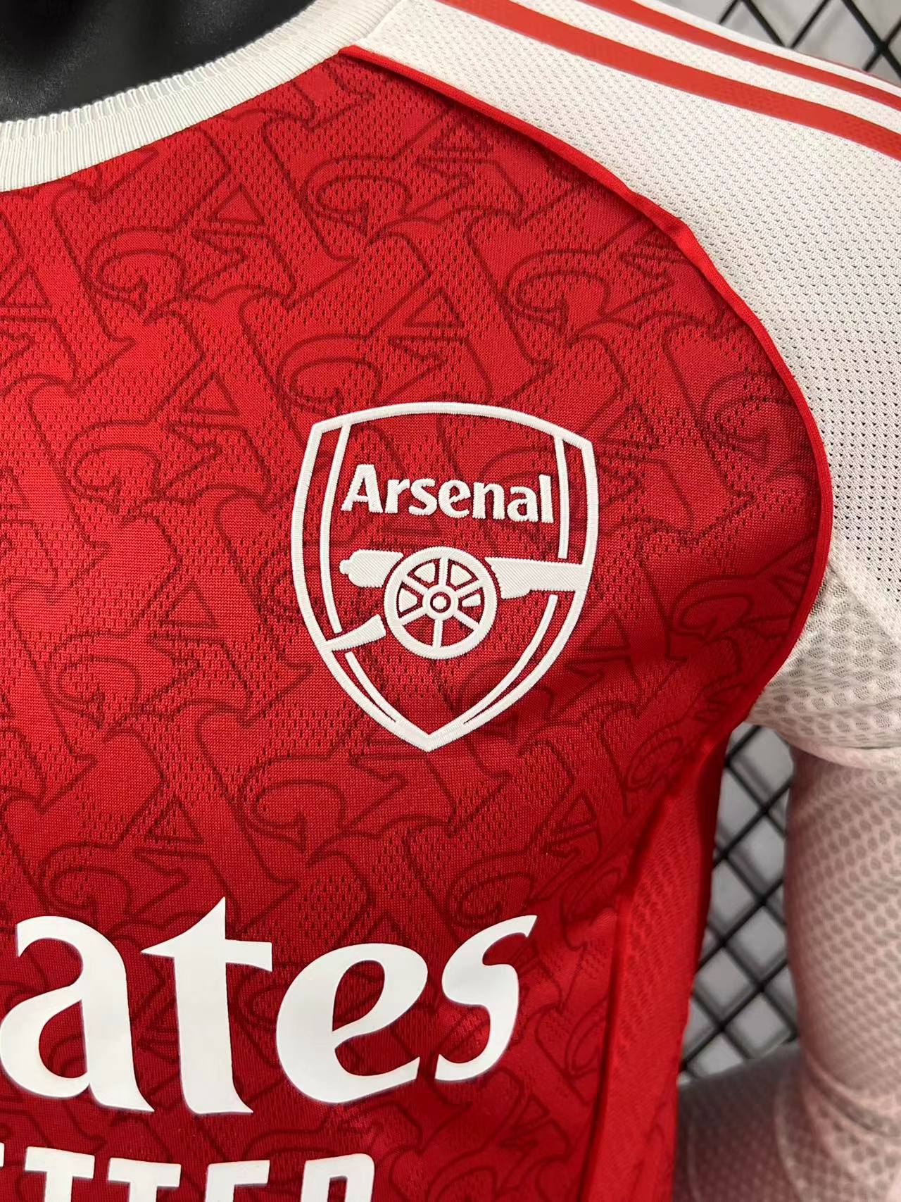 2025/2026 Arsenal Home Long Sleeve Football Jersey (Player)