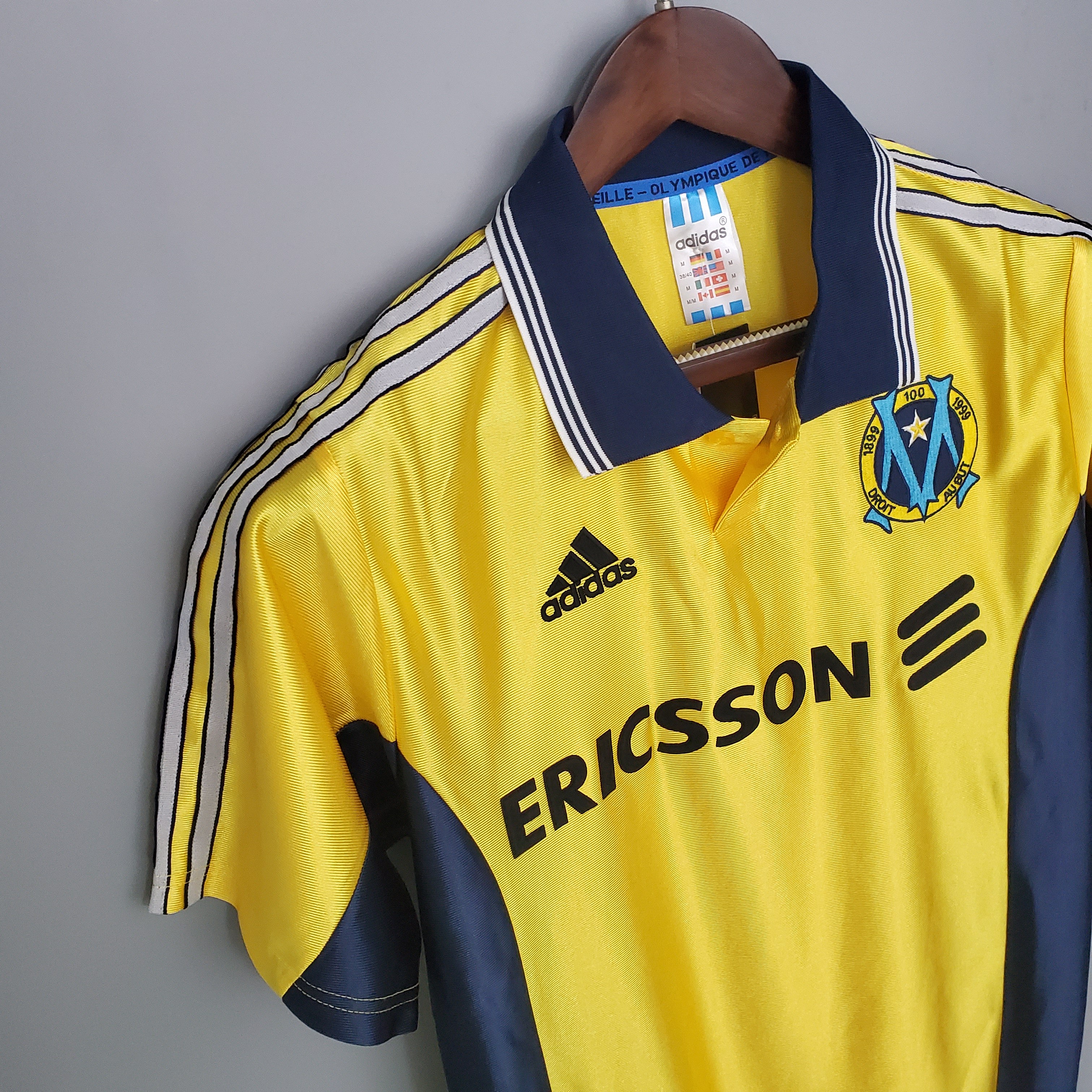 1998/1999 Marseille Away Retro Football Shirt