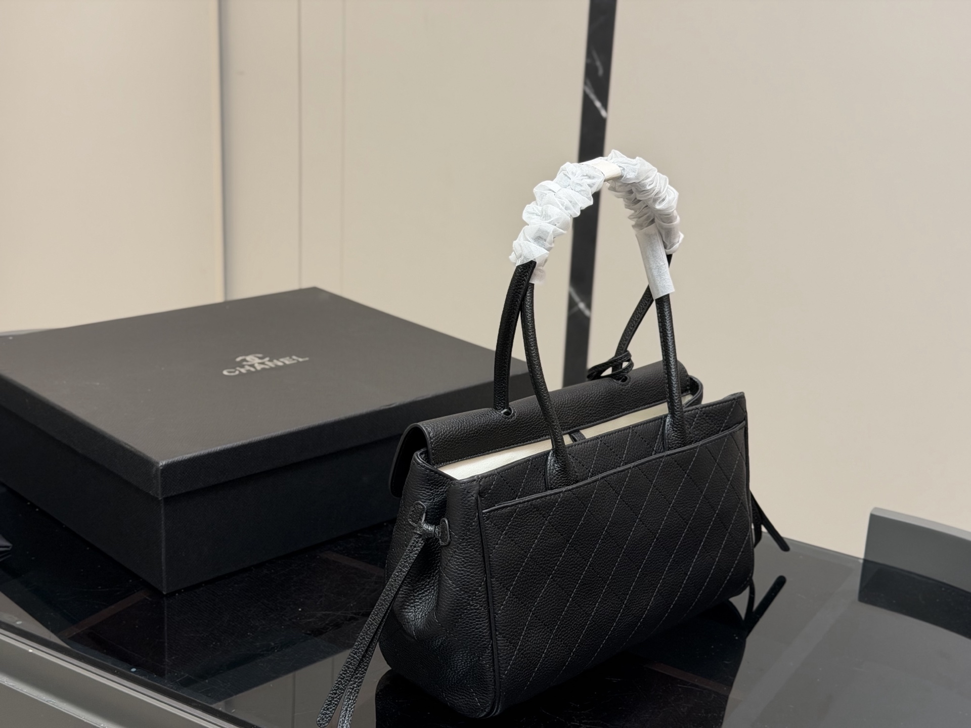 C design 26s Handbag Genuine leather Briefcase