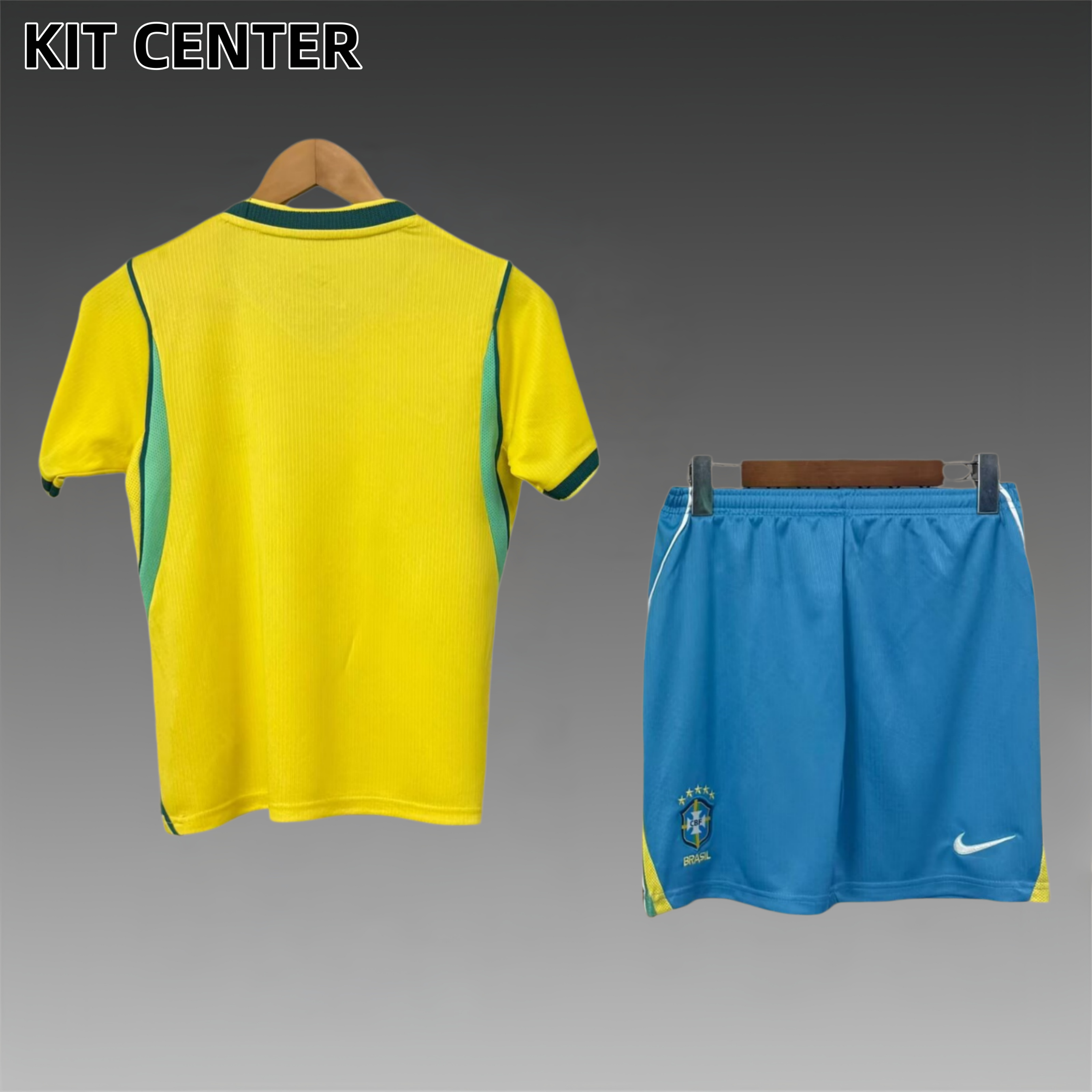 26/27 Brazil home  Football Shirt Adult Kids Kit socks