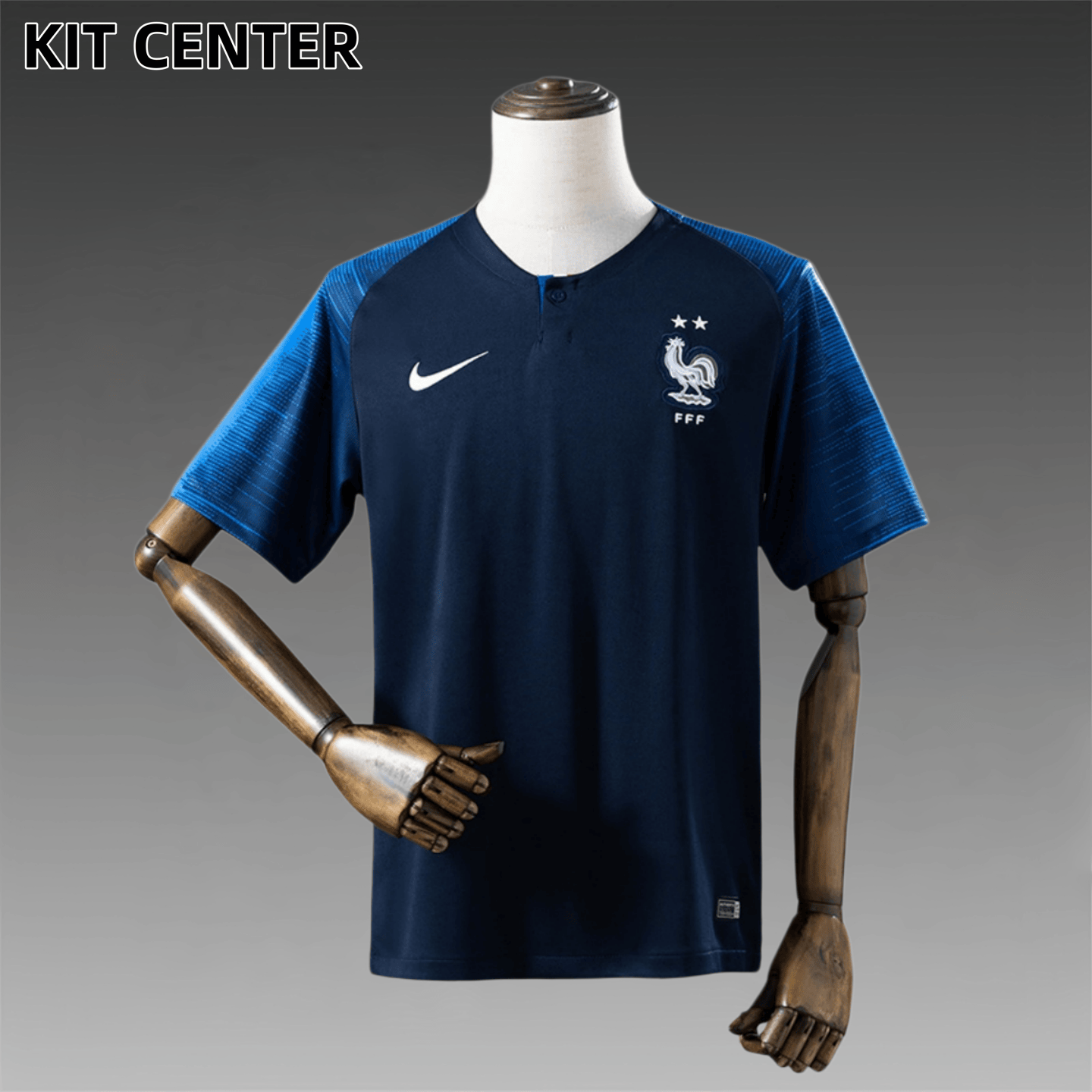 2018 France Home  Retro Football Shirt
