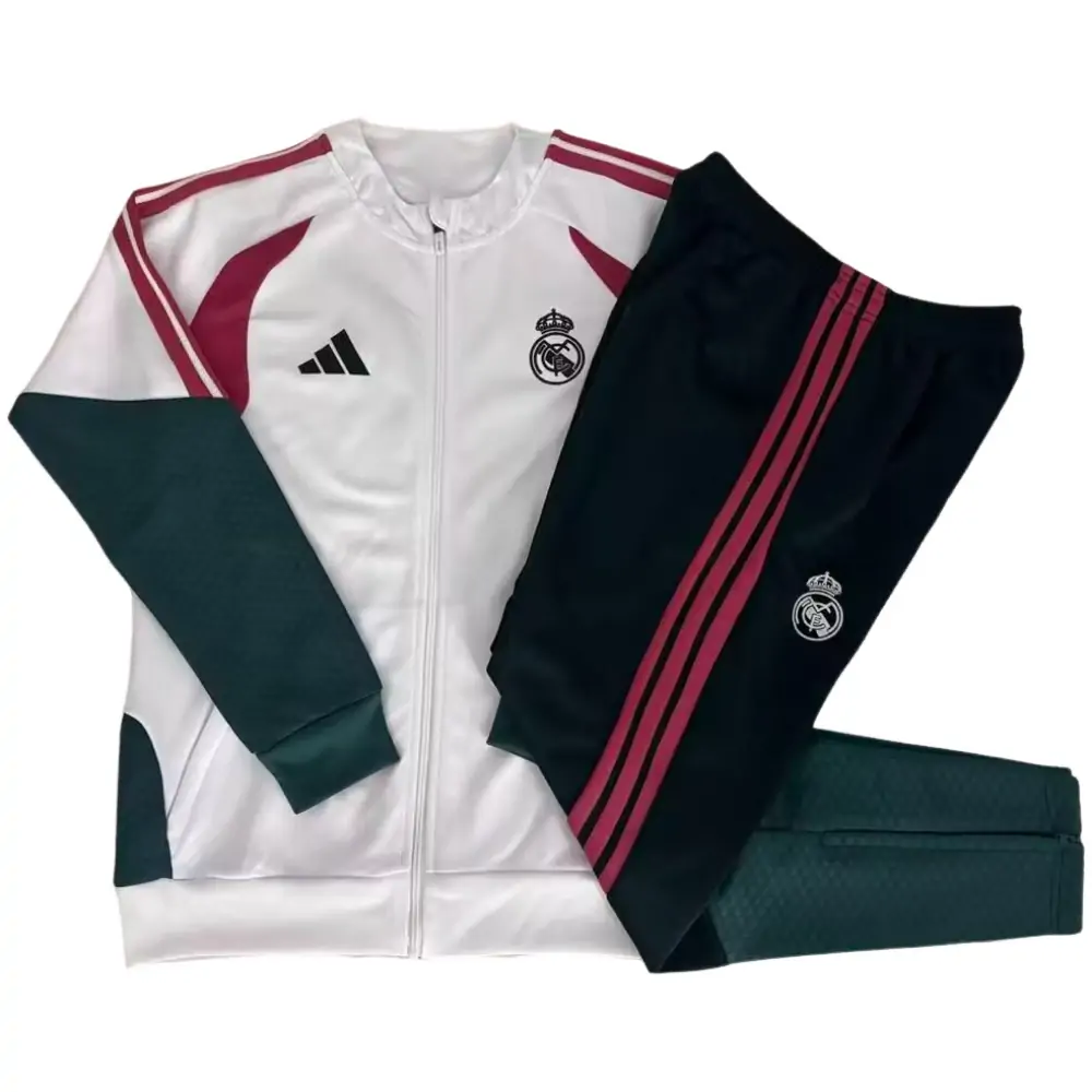 2026-27 Real Madrid Full Zipper Training Jersey - Adult Set