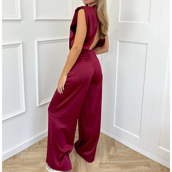MOUWLOZE SATIJNEN JUMPSUIT