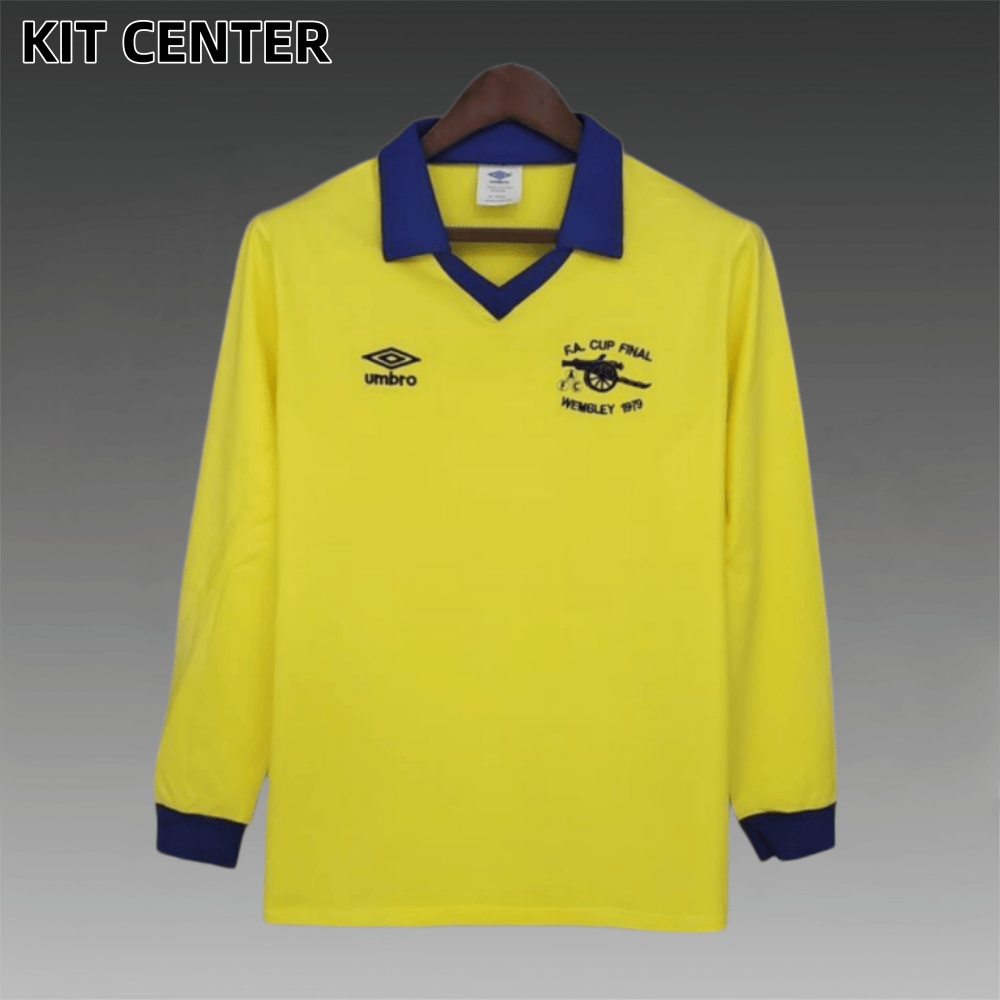 71/79 Arsenal Away Retro Long Sleeve Football Shirt