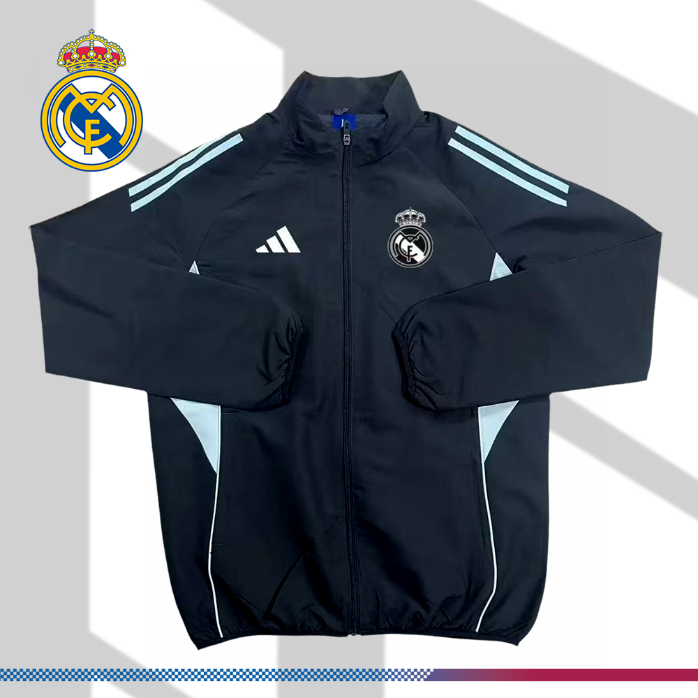 2025/2026 Real Madrid Windbreaker Jacket