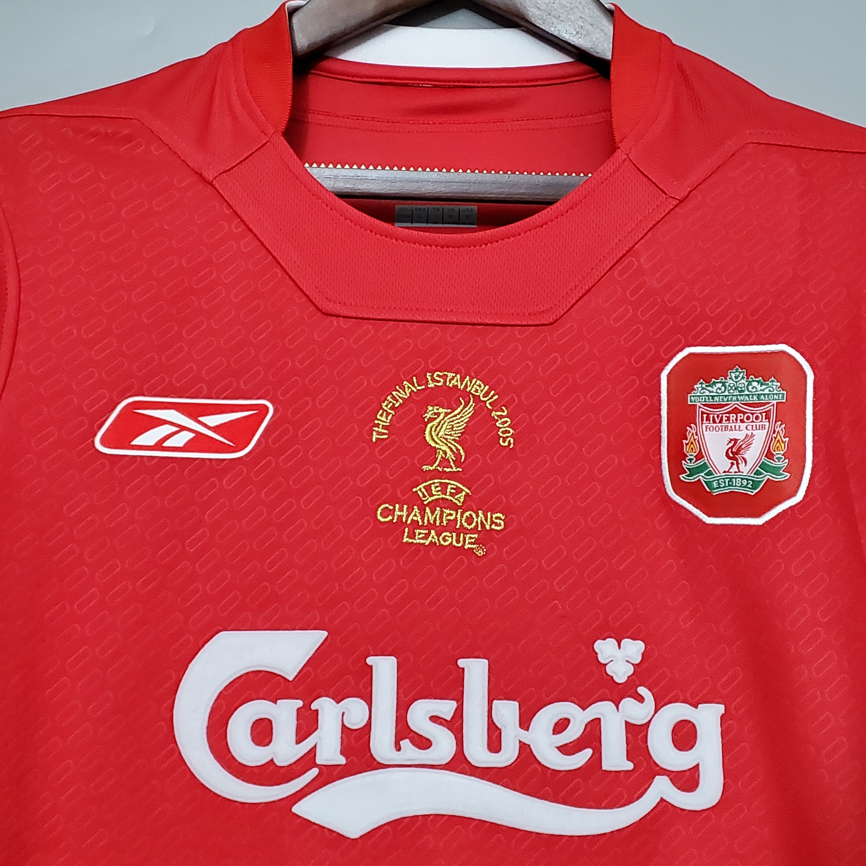2005 Liverpool Home Retro football shirt
