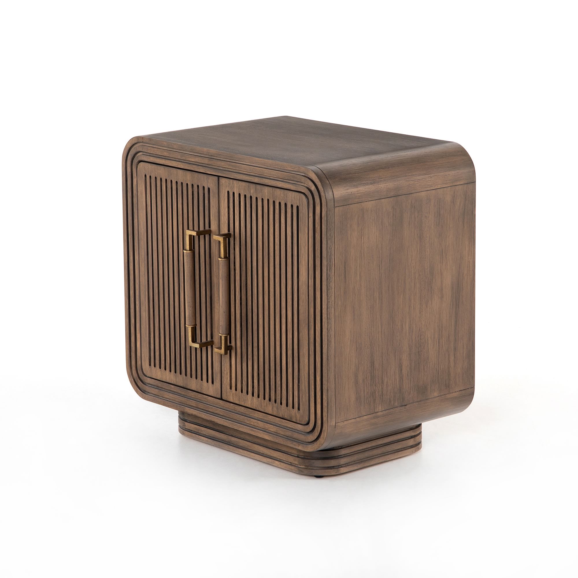 Grooved Base Nightstand (25