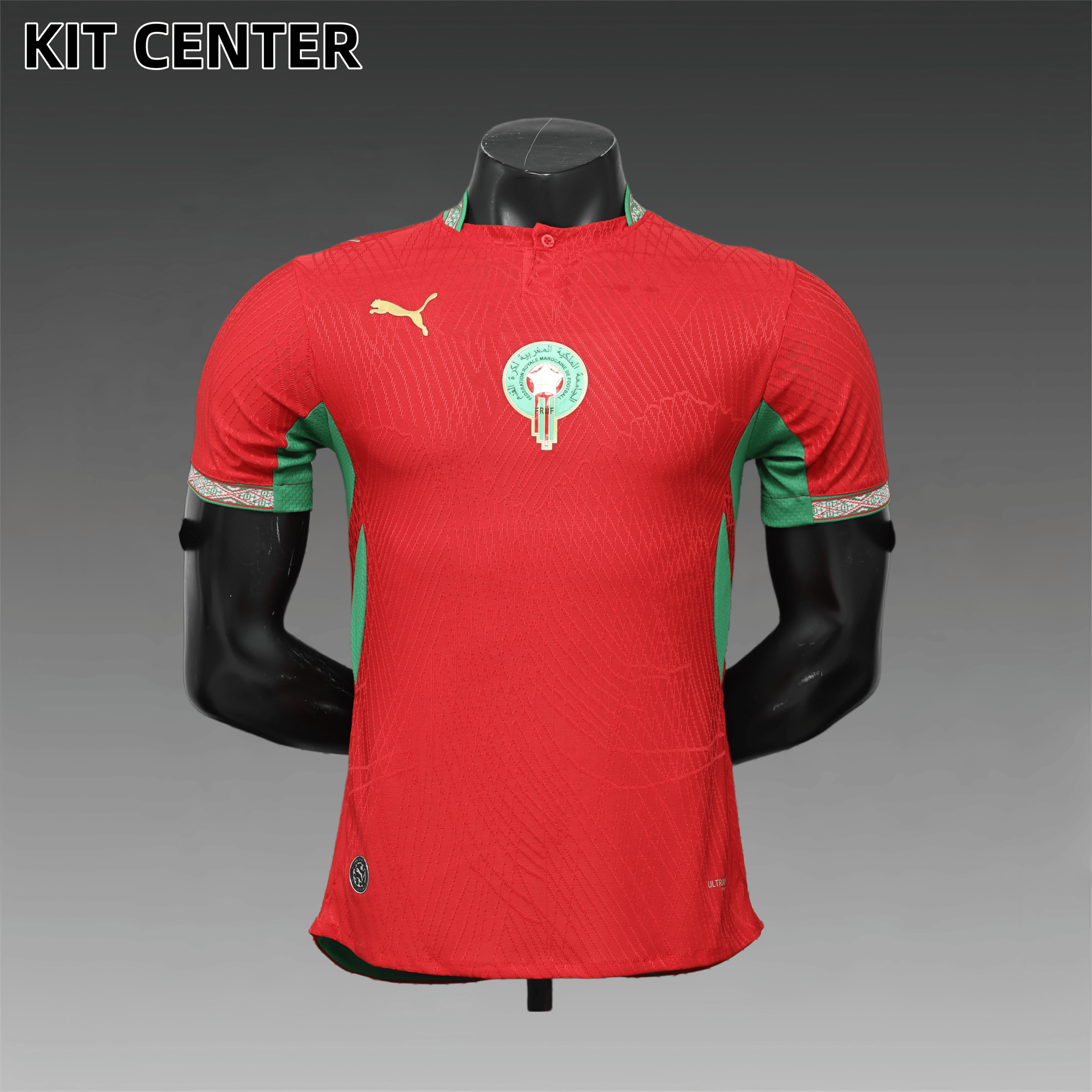 2026   Morocco Home Football Shirt (Player Edition）