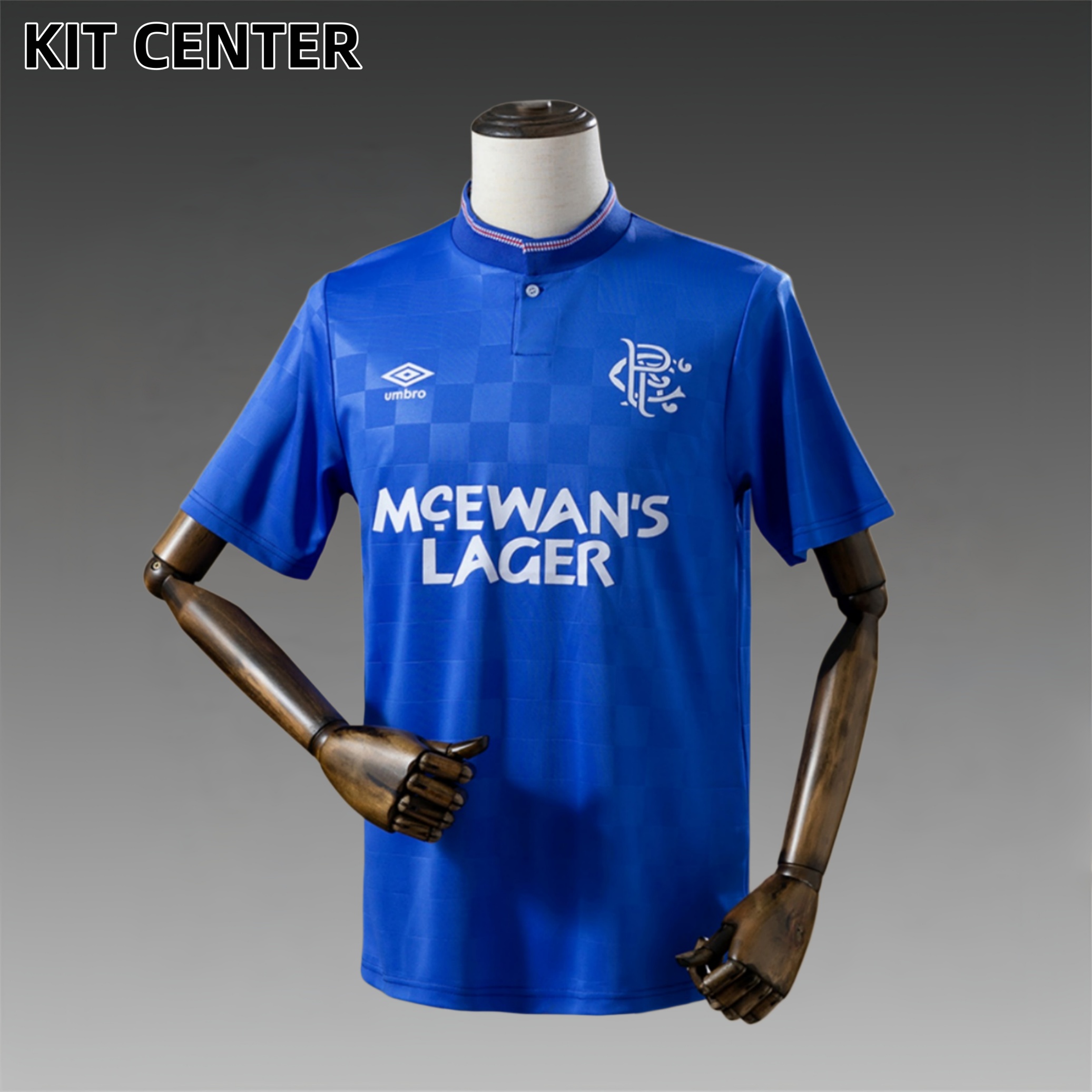 1987/1990 Glasgow Rangers home Retro Football Shirt