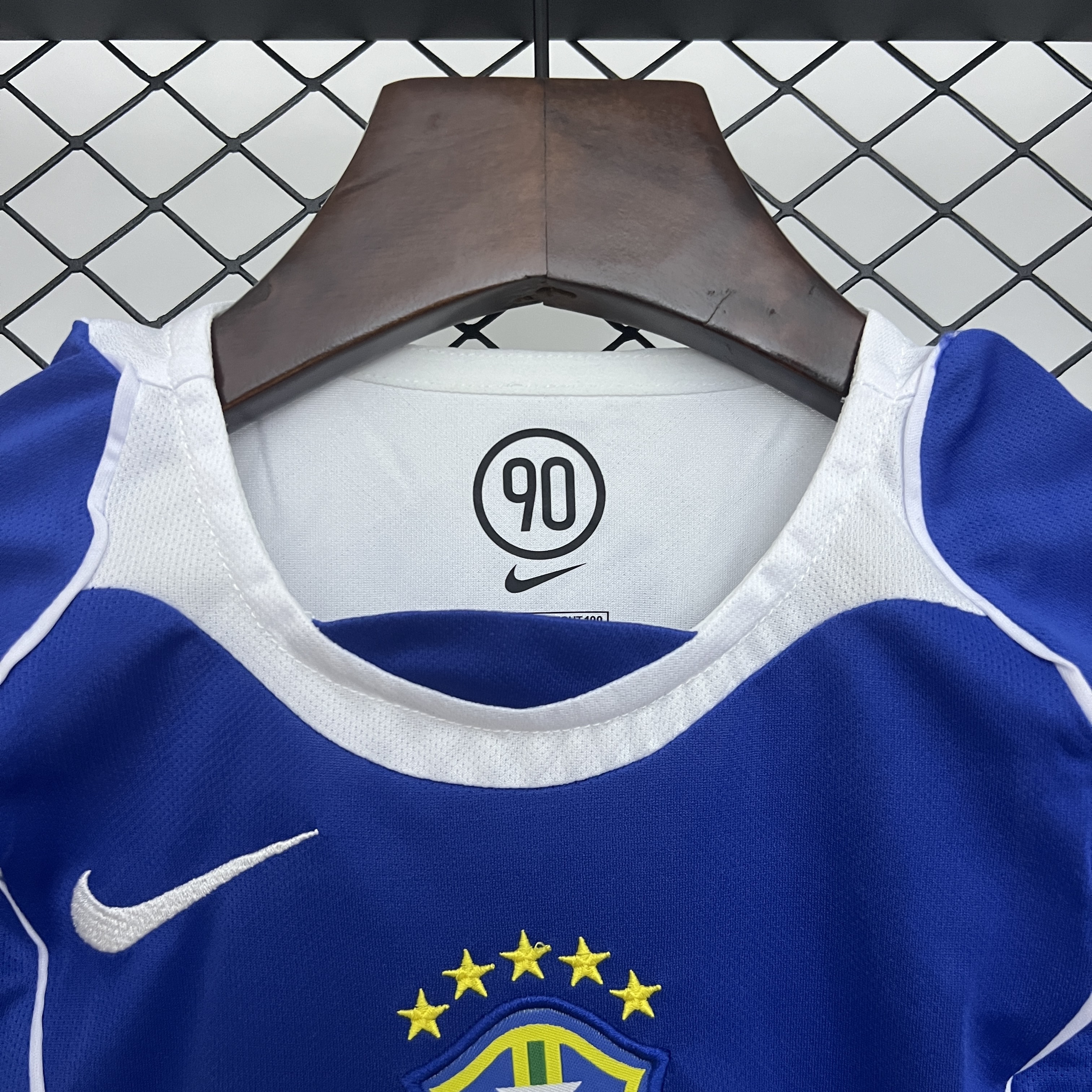 2004 Brazil Away Retro Kids Kit
