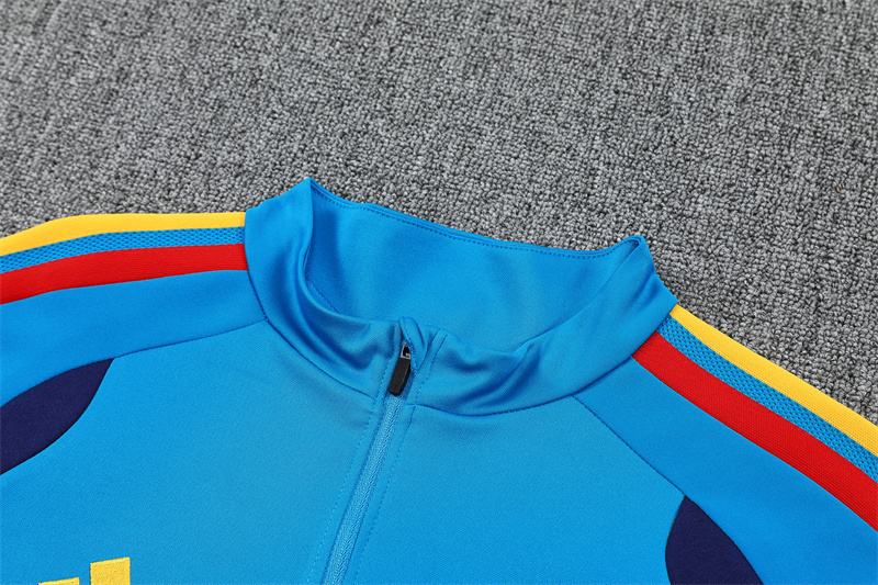 26/27 Spain Hu Lanse Half Zip Training Kit (Adult Kids Kit)