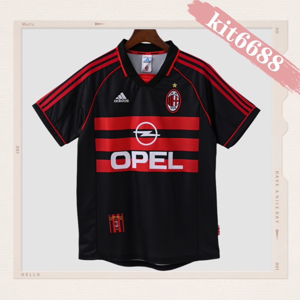 1998/1999 AC Milan Away Retro Football Shirt