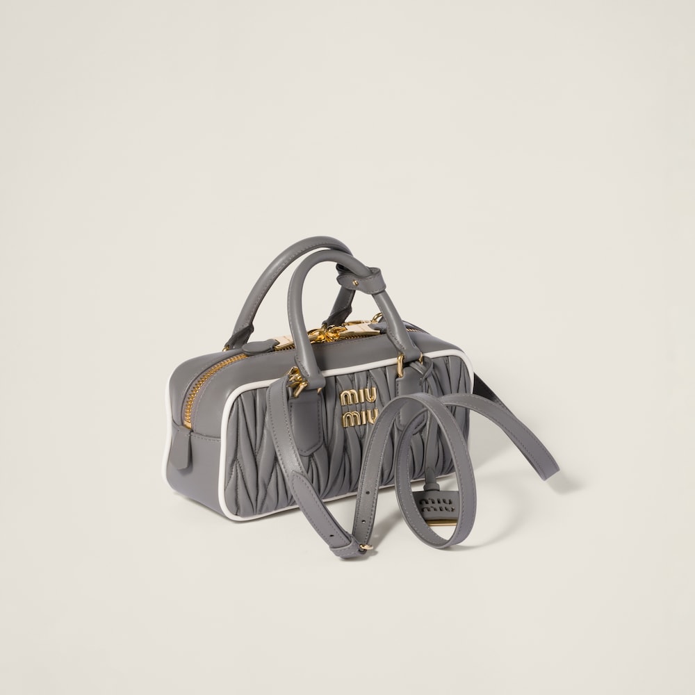 Arcadie matelassé nappa leather bag