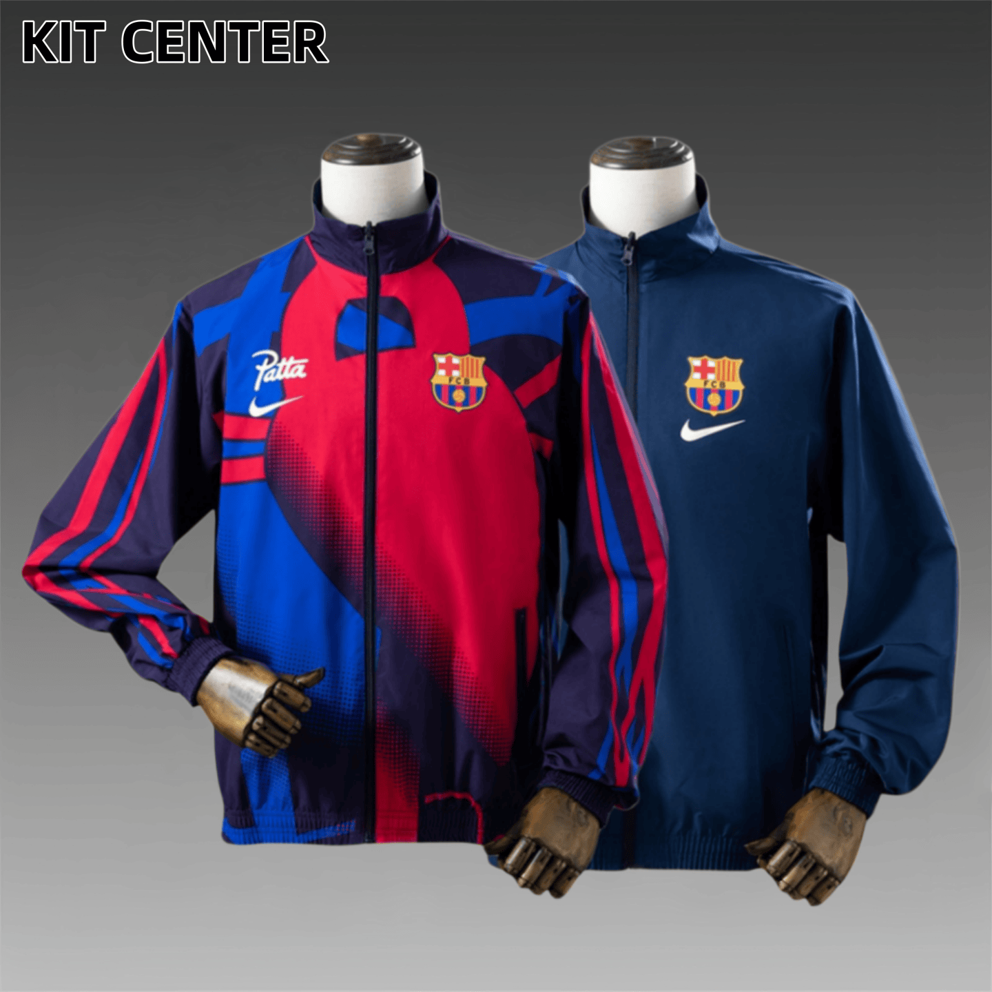 2025/2026 Barcelona double-sided football shirt windbreaker