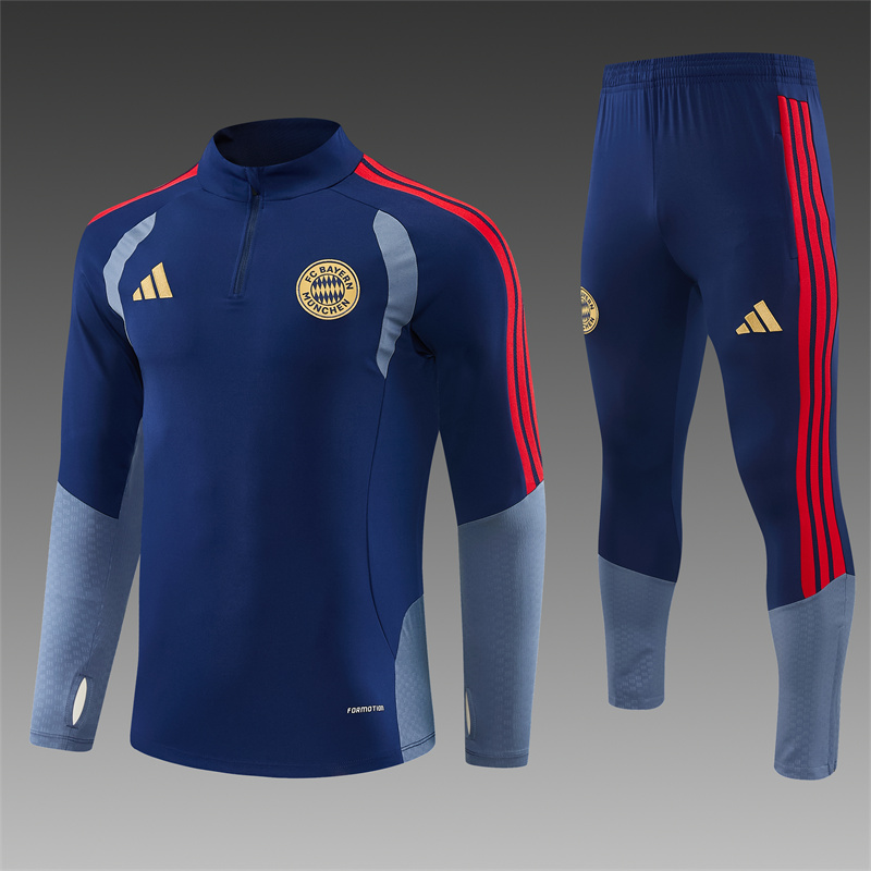 2026/2027 Bayern Munich Half Zip Suit (Adult Kids kit)