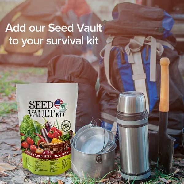 🔥LAST DAY 49% OFF🥦Ultimate Survival Seed Vault (15,000+ Seeds) | 35 Variety Pack🌿✈️Buy 2 Free Shipping✈️