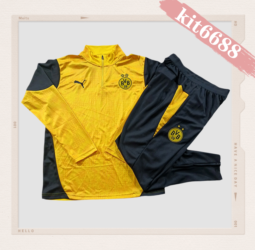 2026/2027 Dortmund Half-Zip Tracksuit (Adult Kit)