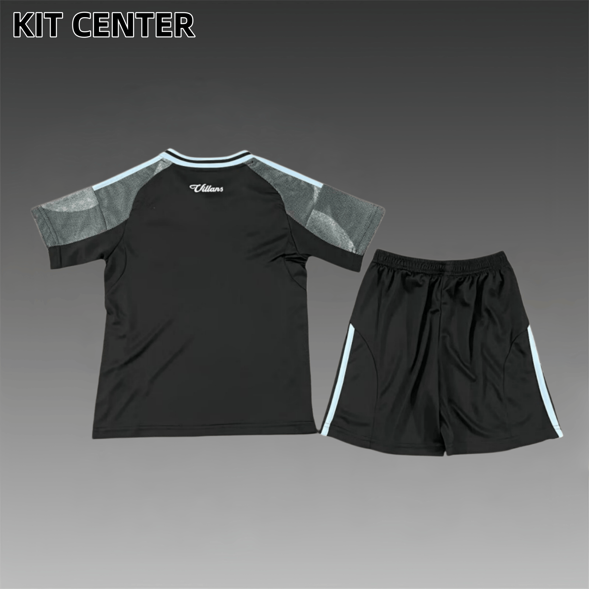 2025/2026 Aston Villa  third away Football Shirt ( Kids Kit socks）